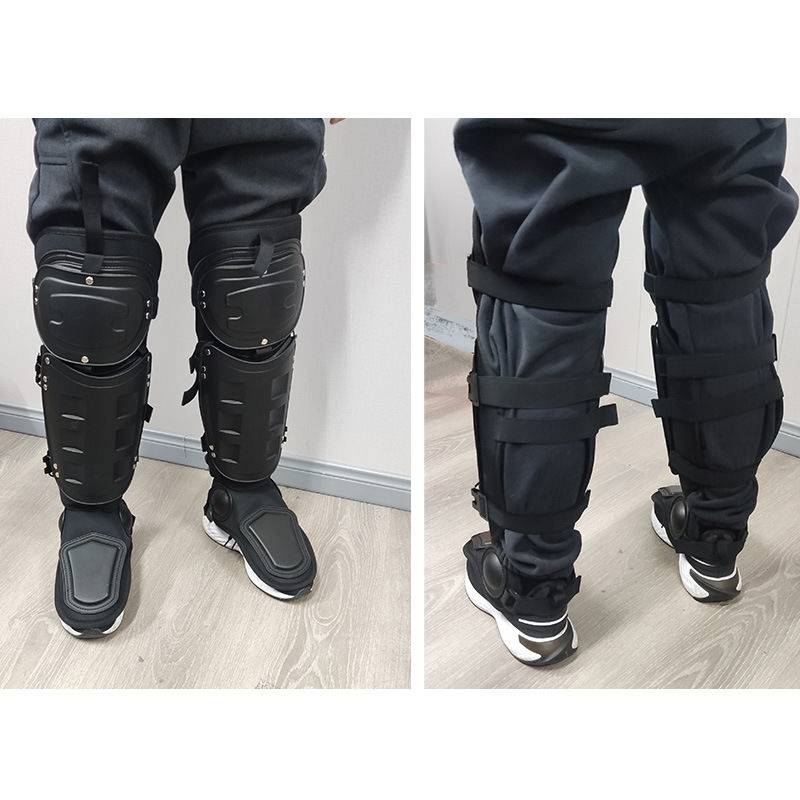 All-body-protected armored and blast-protected knee