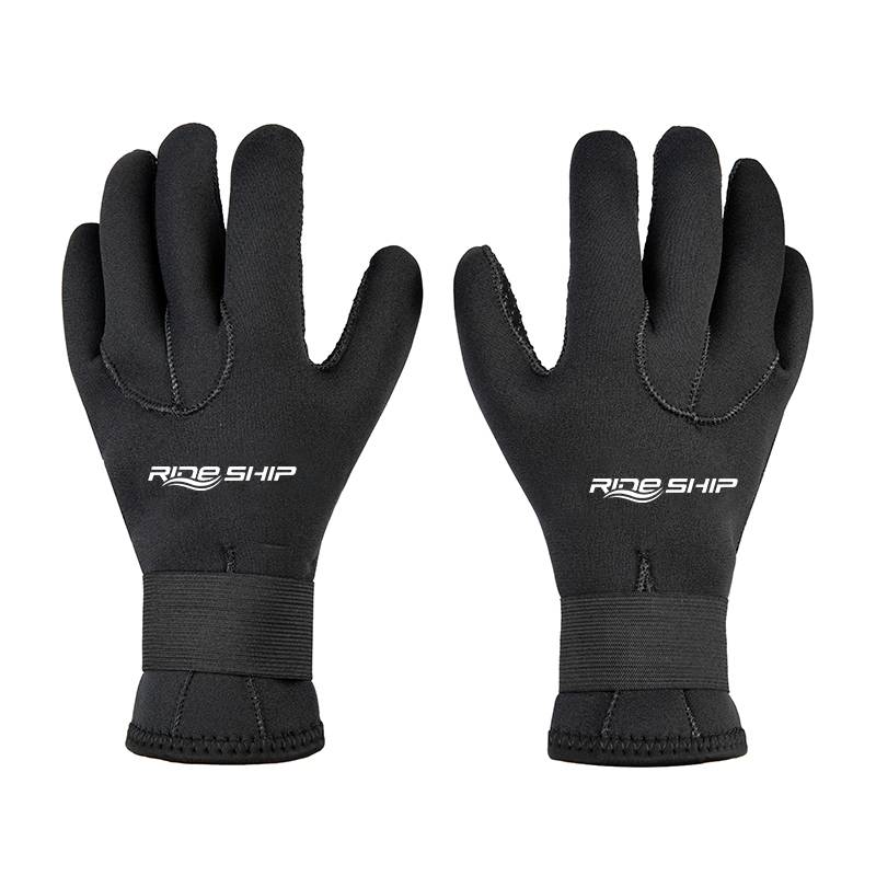Rideship diving socks diving hat keeps warm and waded 3/5mm thickened high -top snorkeling anti -cold diving boots gloves