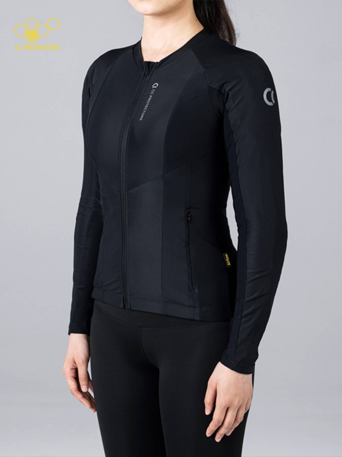 CC women's armor clothing motorcycle motorcycle riding clothes breathable elastic slimming anti -falling CE2 -level locomotive racing clothing four seasons