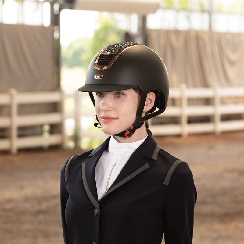 RIF Equestrian helmet Cavaliers Hat Horse Horse Equipment Adjustable Horse Riding helmet EU security certification