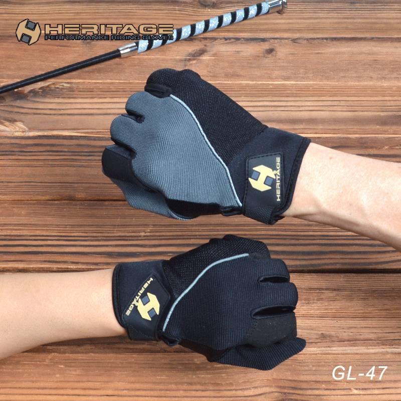 American HERITAGE Equestrian horse riding anti -slip and breathable gloves Knight equipment supplies