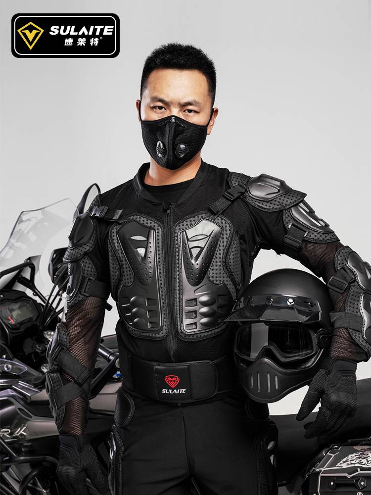 Motorcycle armor jacket Summer breathable anti -fall off -road protective gear four seasons universal locomotive riding car armor armor