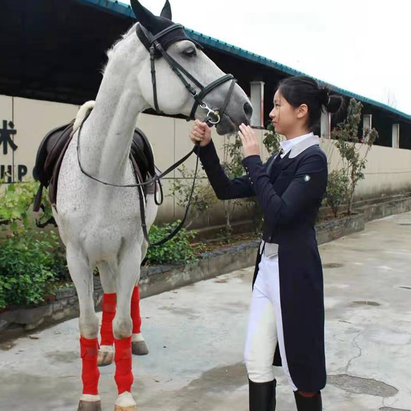 Hello Horse adult equestrian equestrian clothing dance step Yan Tail performance special knight clothing