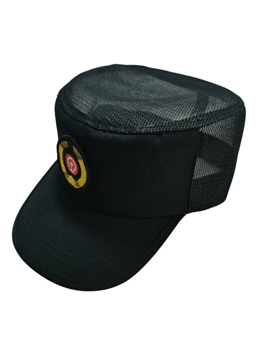 New uniform maintenance operation hat railway locomotive driver working hat Machinery division net yarn hat spring and autumn hat