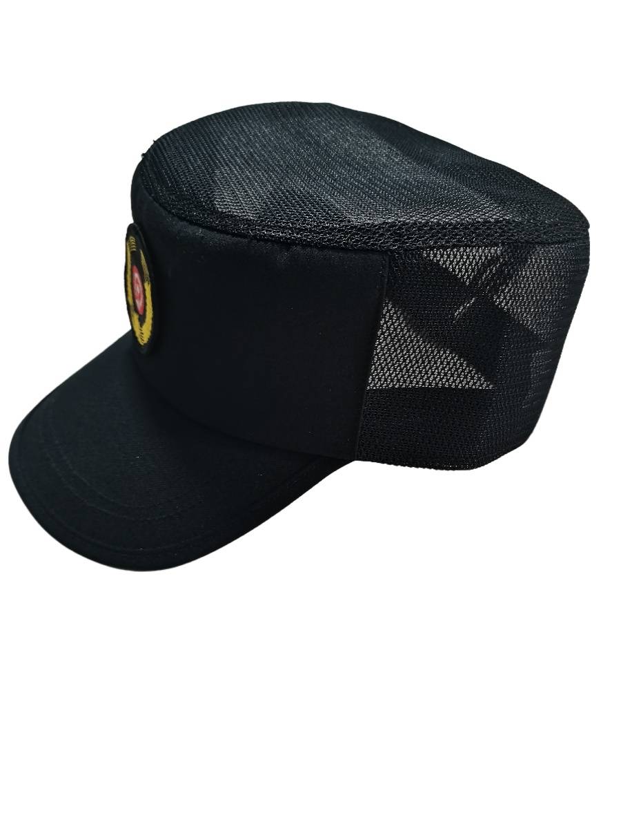 New uniform maintenance operation hat railway locomotive driver working hat Machinery division net yarn hat spring and autumn hat