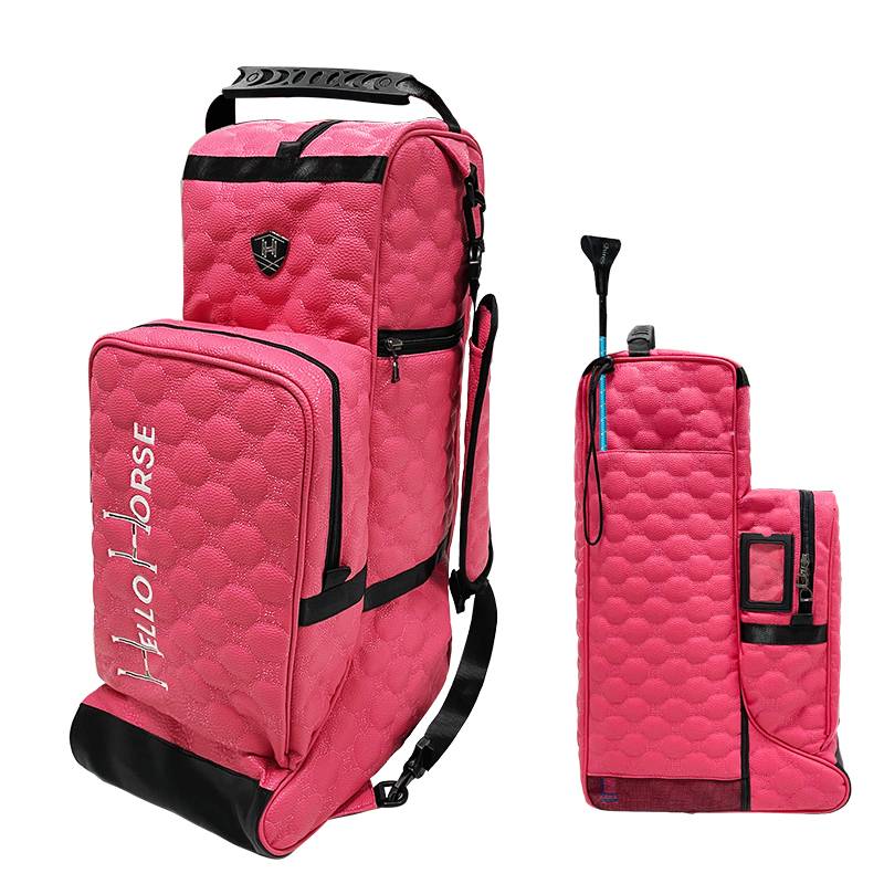 Hello Horse Sports Equipment Large -capacity Boot Helper Backpack Cavaliers Bag Knight Equel Equipment