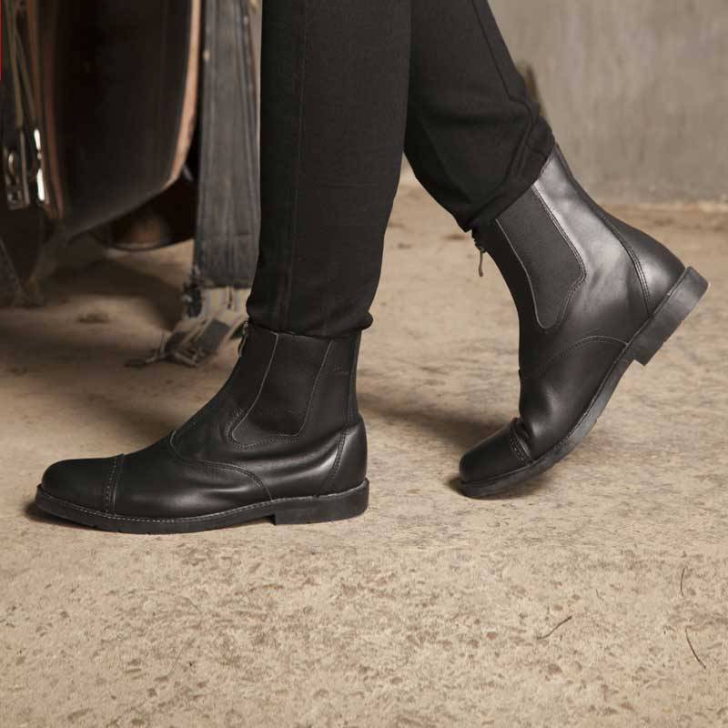 Eight -foot leather equestrian horse boots adult/children's horse boots anti -skid knight boots children's single shoes knight horse boots