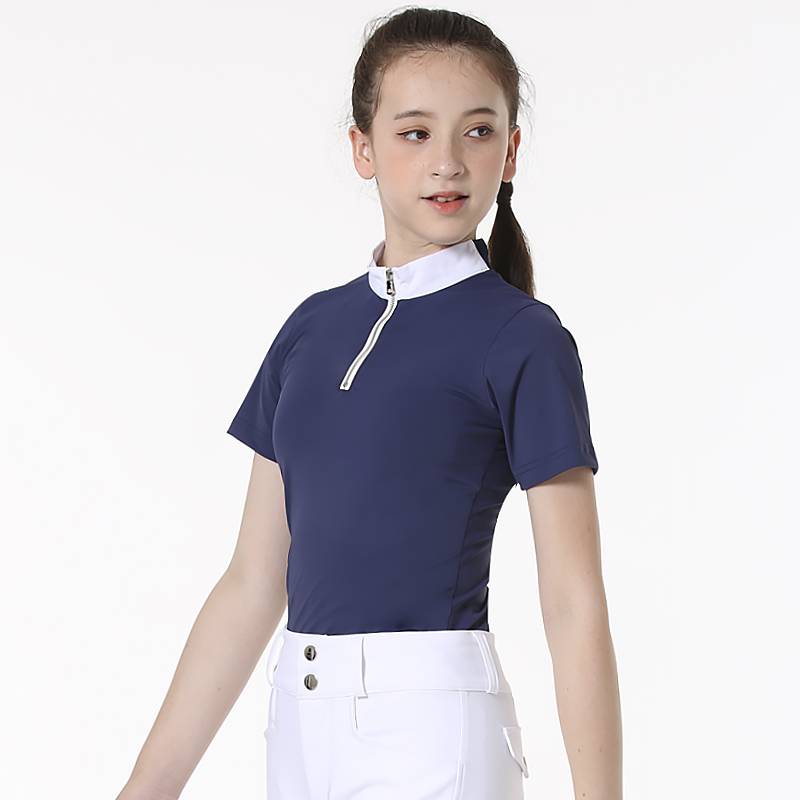 THE SUPER HARD DRIED HORSE SHORT-SLEEVE T-SHIRTS FOR WHITE KNIGHTS TO TRAIN MEN AND WOMEN TO RIDE WITH THEIR SHIRTS