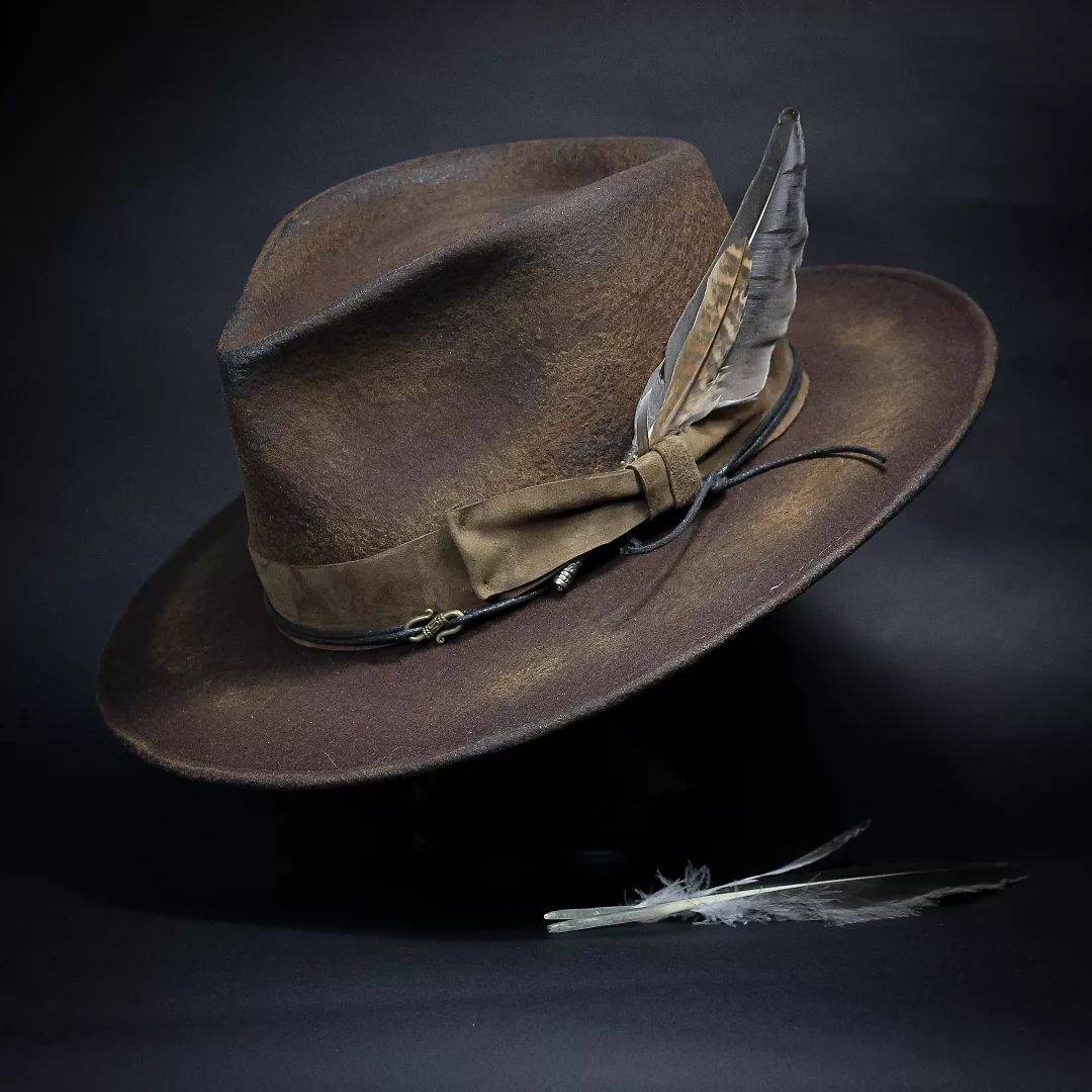 Fire burning hat burst wind and American retro jazz hat hats fashion burning wool woolen hat men and women universal personality