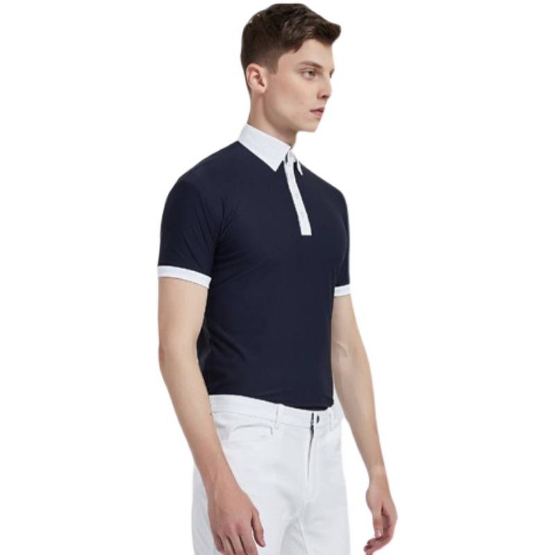 Summer professional equestrian competition T -shirt shirt men's horse riding equipment knight T -shirt fast dry breathable short -sleeved T -shirt
