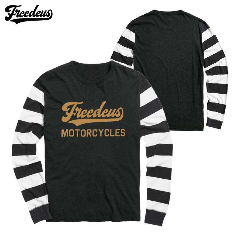 Freedeus retro motorcycle off -road clothes fast dry clothes long -sleeved summer riding service mountain bicycle surrender