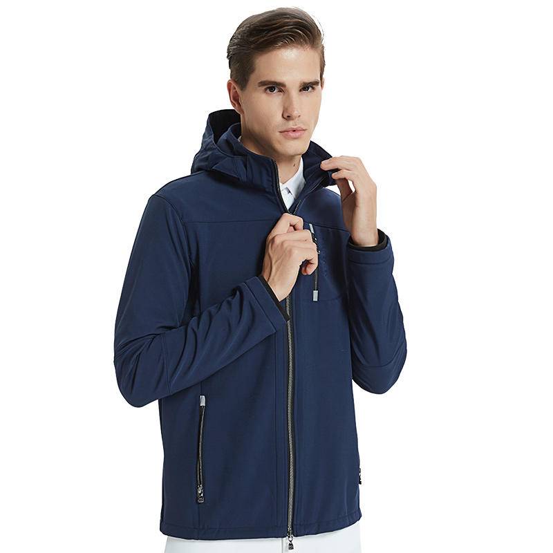 Spring and Autumn Four Seasons Equestrian Equipment Add Velvet Thick Equestrian Jacket Top Men's Wind -proof Training Server Knight Equipment