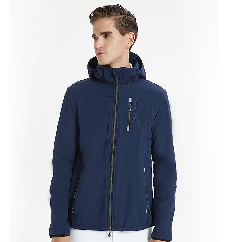 Spring and Autumn Four Seasons Equestrian Equipment Add Velvet Thick Equestrian Jacket Top Men's Wind -proof Training Server Knight Equipment