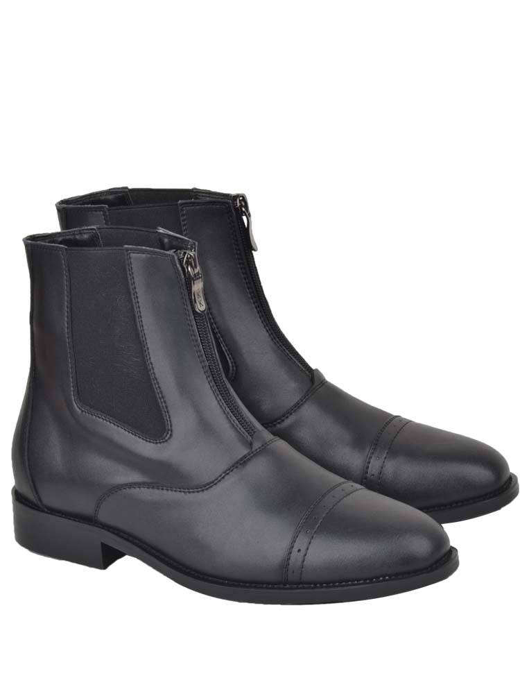 Professional equestrian boots children adult horse boots summer horse riding short boots leather men and women knight equipment equestrian equestrian