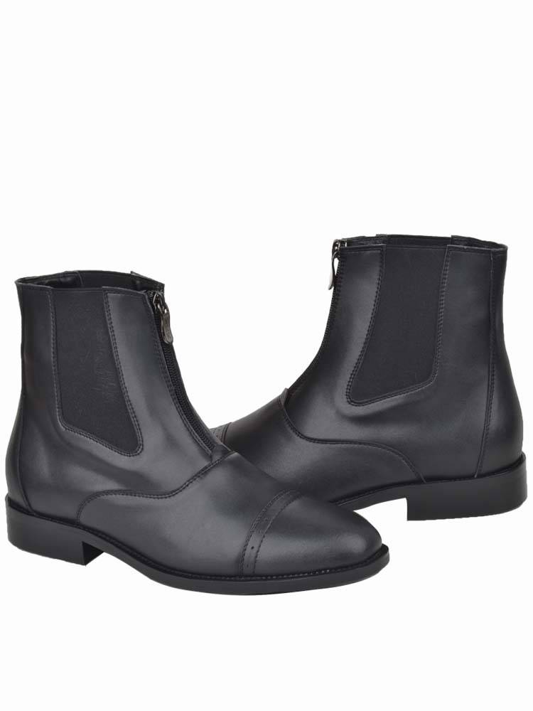 Professional equestrian boots children adult horse boots summer horse riding short boots leather men and women knight equipment equestrian equestrian