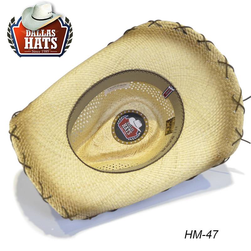 American imported Dallas Western -style denim hats South America Western style hat straw riding hat