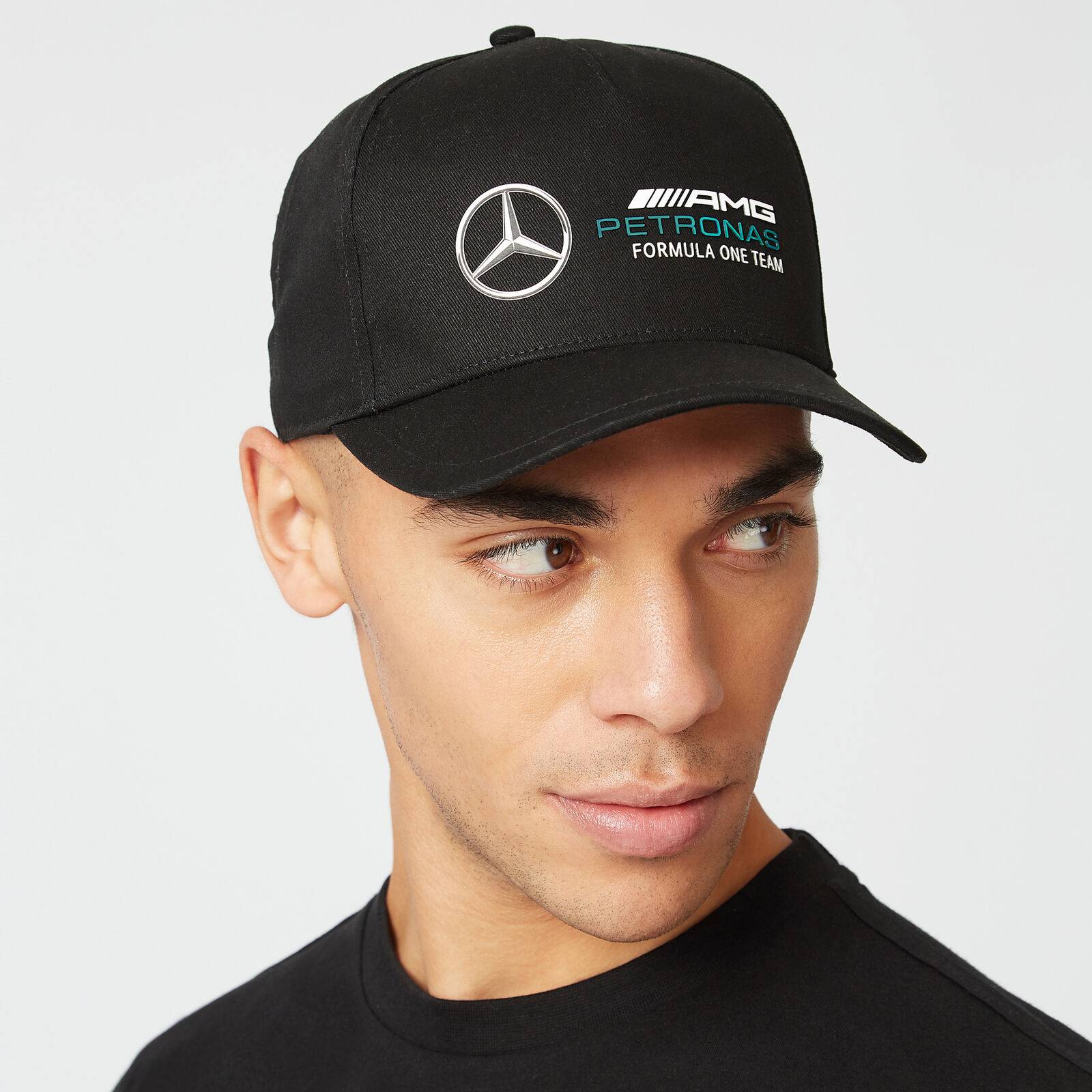 F1 peripheral Mercedes -Benz AMG team racing hat driver baseball peak hat Hamilton locomotive karty off -road