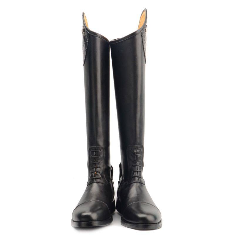 Leather Knight Cavaliers Competition Leather over -the -knee boots long equestrian training boots men's and women's same models riding equipment
