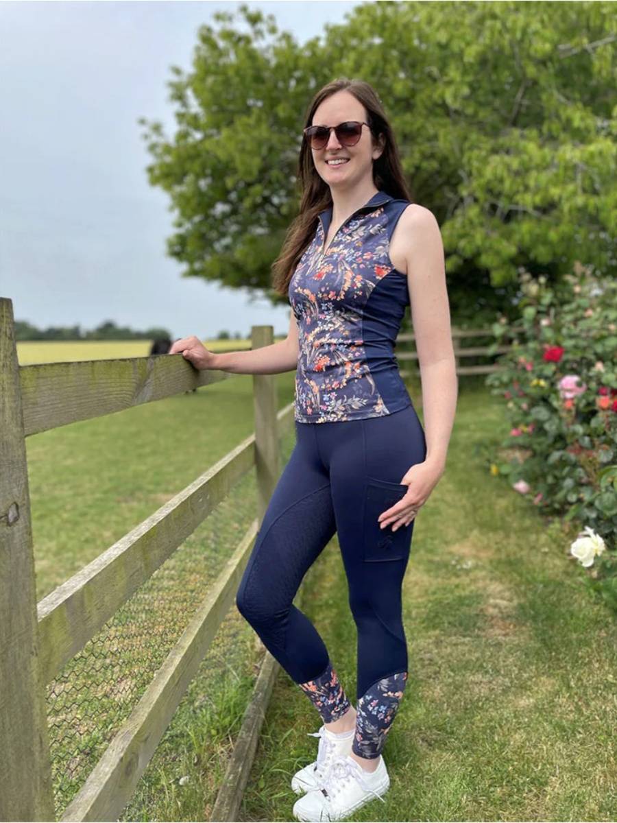 Women's equestrian trousers Knight equipped with tight cropped pants fast -drying and breathable silicone gray pants