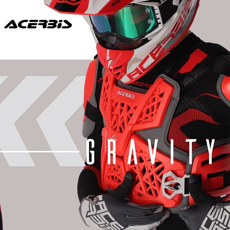 Italian Acerbis Asabis off -road motorcycle armor riding clothing anti -fall protective adolescent breast protection