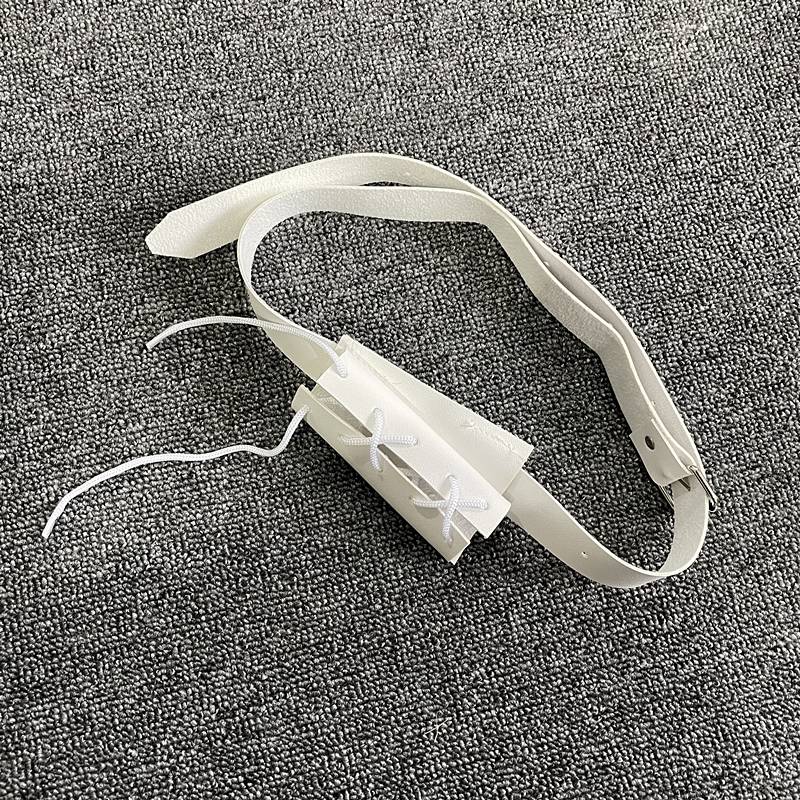 White samurai belt
