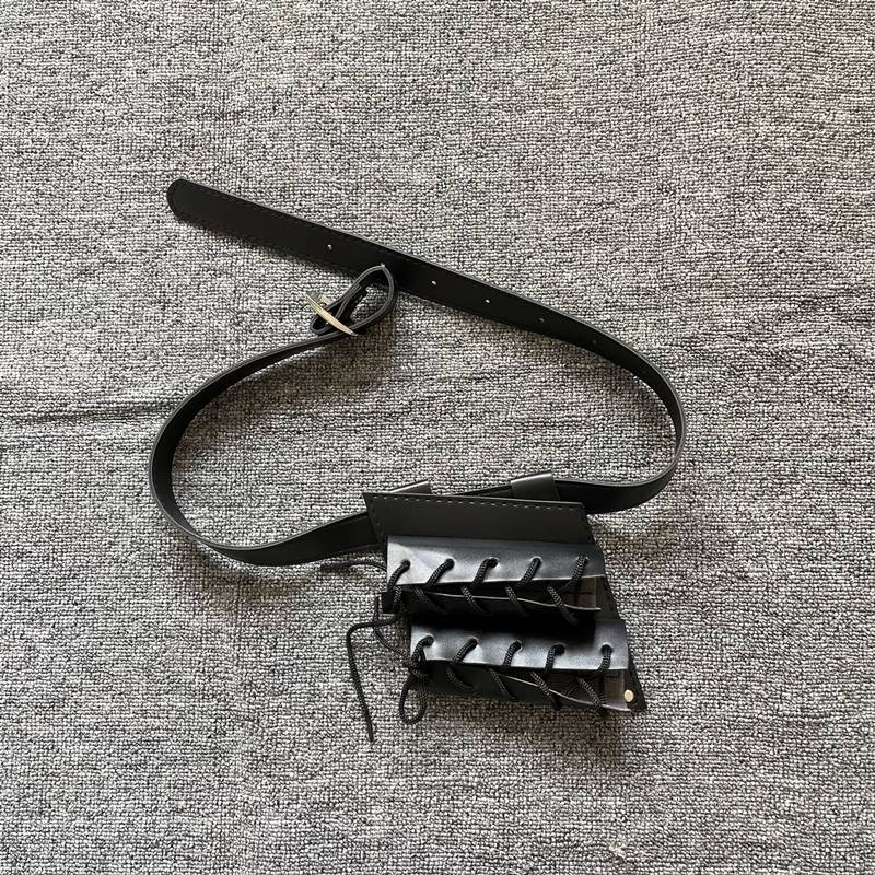 Double knife belt