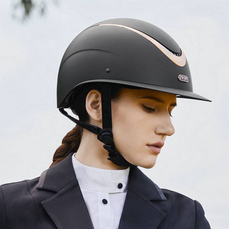 RIF Equestrian helmet female riding helmet Children's equestrian disorder helmet safe and breathable equestrian equipment multi -color