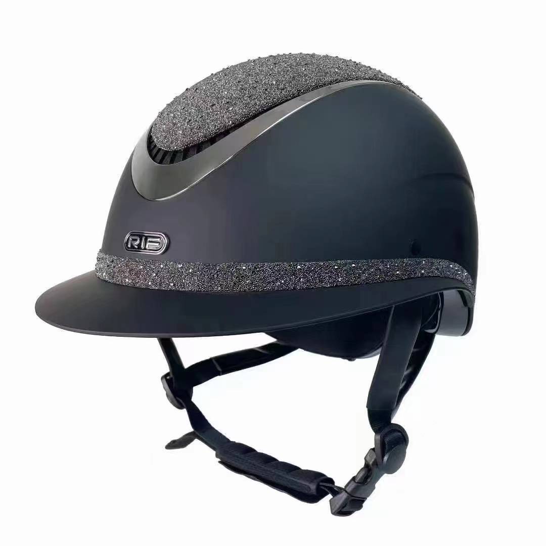 RIF Equestrian helmet female riding helmet Children's equestrian disorder helmet safe and breathable equestrian equipment multi -color