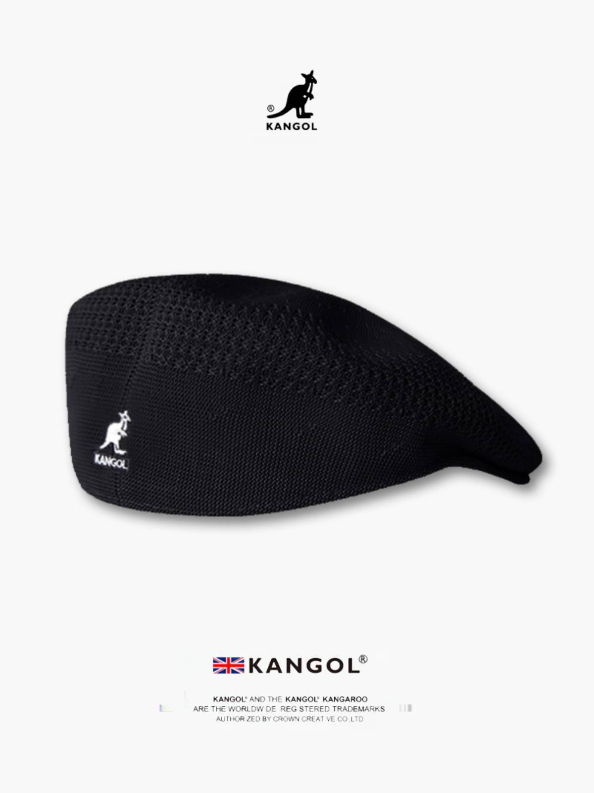 Kangol hat Kangaroo kangi Spring and Summer Net Eye Fashion Trend Classic 504 Various Face Belle Hat