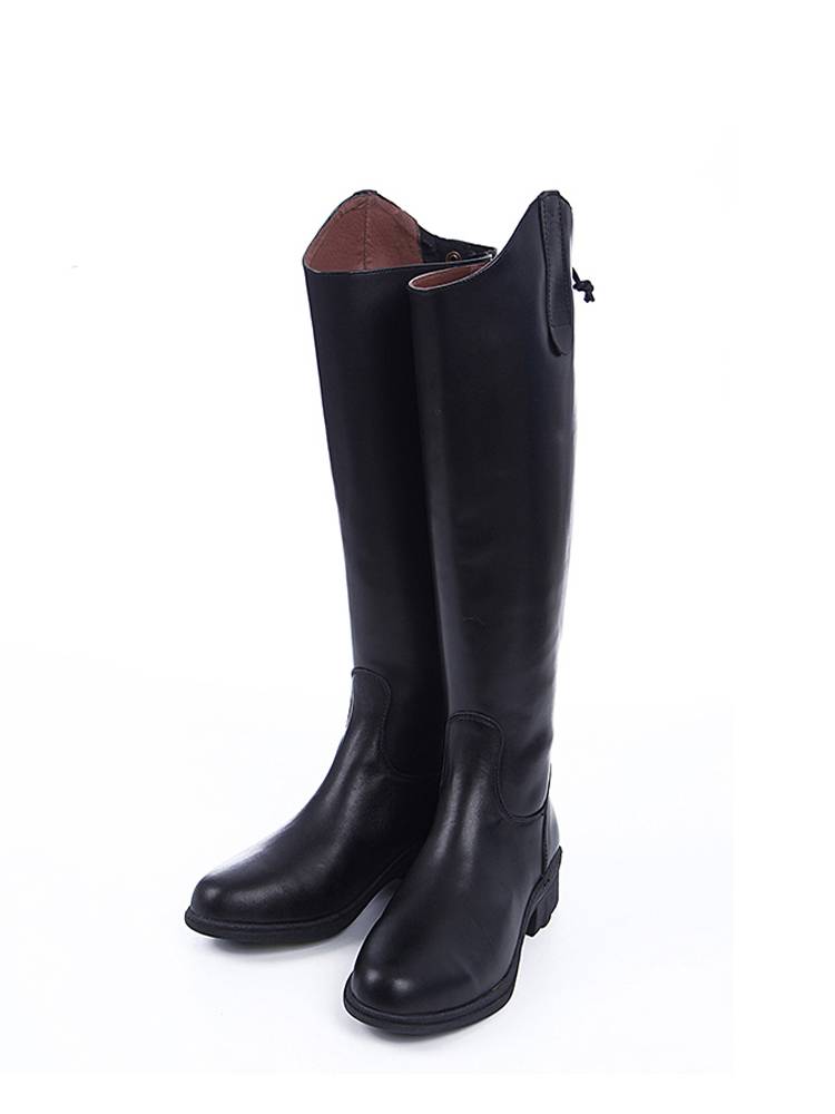 Cowhide Horse Boot Boot Boots Rider Horse Boots Men's Horse Boots Women's Boots High Boots High Boots Knight Equipment