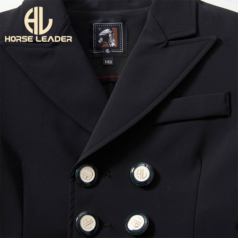 HL Children's Equestrian Yan Tail Four Seasons Clothing Dance Step Step Walking Race suit Knight Cavaliers Jacket Support Customization
