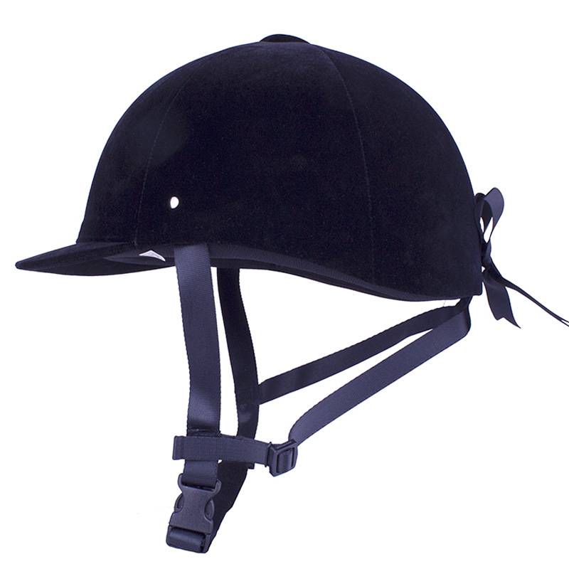 Cavassion Classic Equestrian helmet velvet knight helmet Elegant riding hooded hooded hood CE authentication breathable