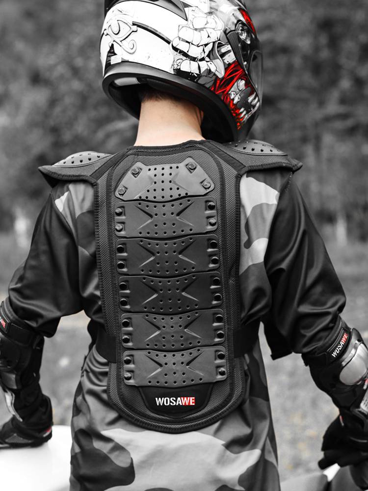 WOSWE Motorcycle Cycling Armor Armor Anti -Folding off -the -way locomotive Rider protective vest protection equipment men and women