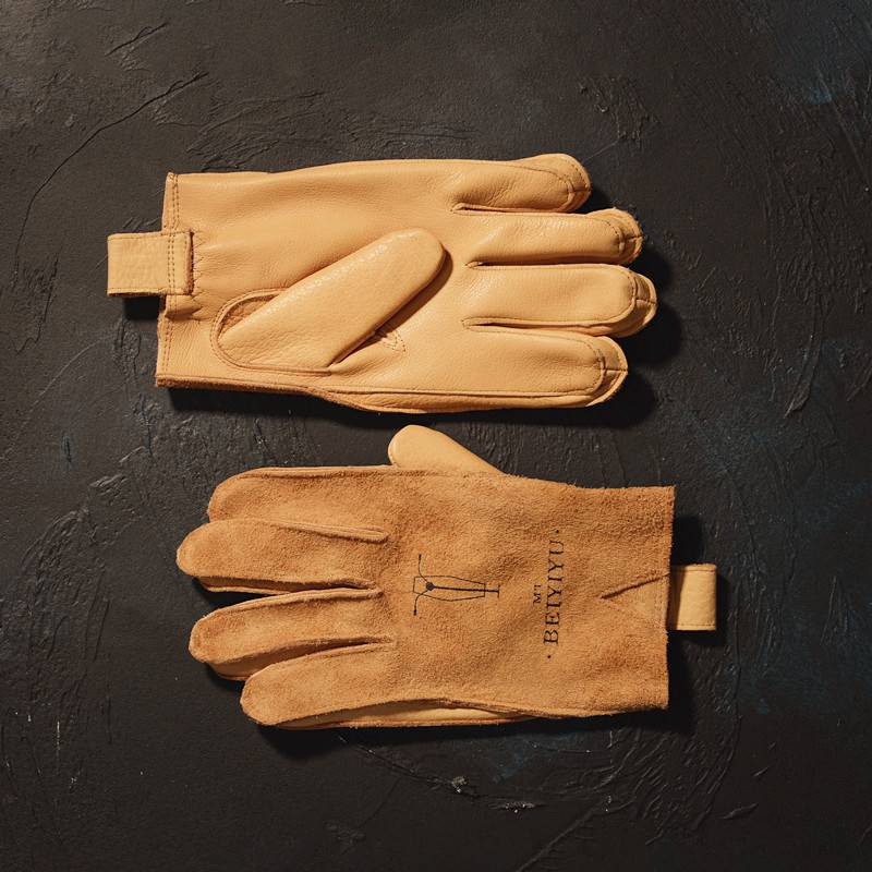 Spot Beiyiyu Harley Retro Riding Gloves Winnar Claws Four Seasons Motorcycle Gloves Sheepskin Riding locomotive