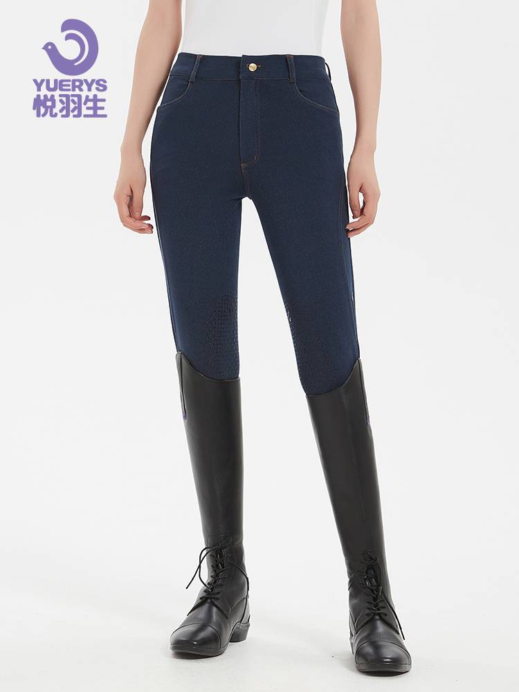 Yueyu Spring Spring and Summer Four Seasons Adult Equestnically Gow Pants Women's Equipment Equipment Silicone Training Horse Horse Horse Horse Pants
