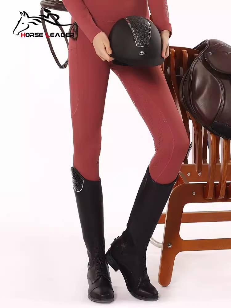 HorseLeader spring and summer women's equestrian horse pants equestrian equipment riding pants rider clothing set