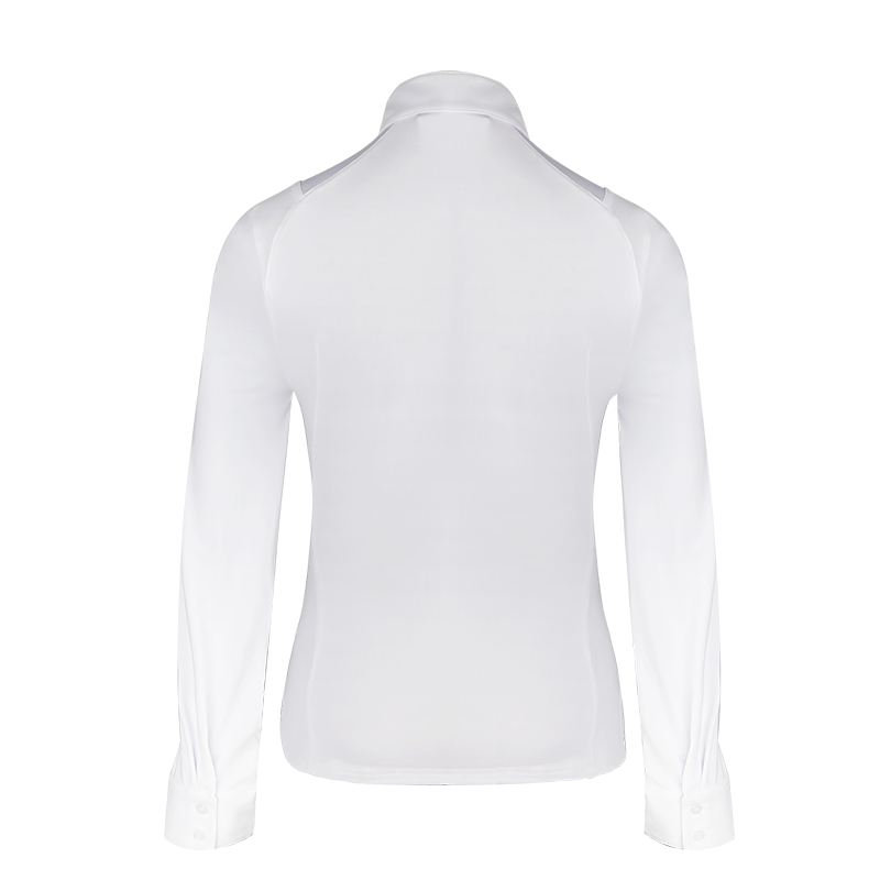 cavassion long -sleeved equestrian white children's lady shirt shirt and knight competition clothing equipment 8102070