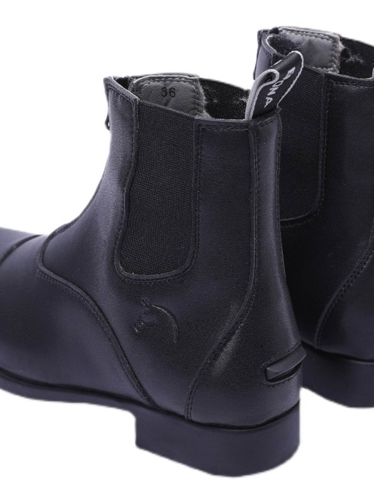 EPONA adult children's winter plus velvet boots front zipper boots super fiber warm knight equipment equestrian equestrian sports