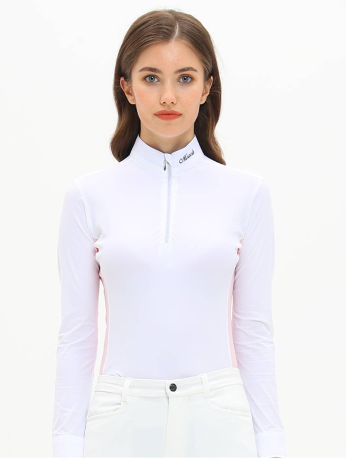 Professional horse riding long -sleeved T -shirt shirt in summer sunscreen training breathable fast dry fabric knight