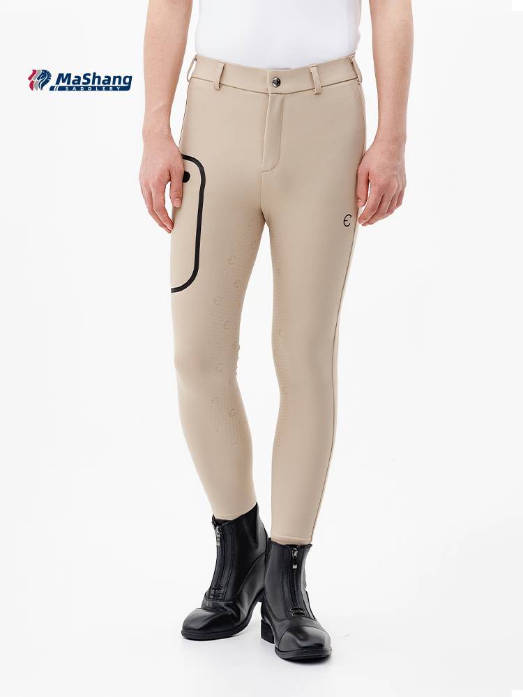 Mashangma's children's ultra -thin equestrian horse pants men and girls riding pants competition training knight clothes