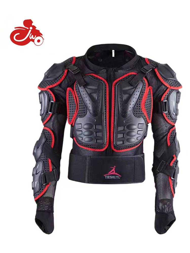 Motorcycle cycling armor jacket full body anti -drop service male armor off -road windshield carrier knee padding equipment