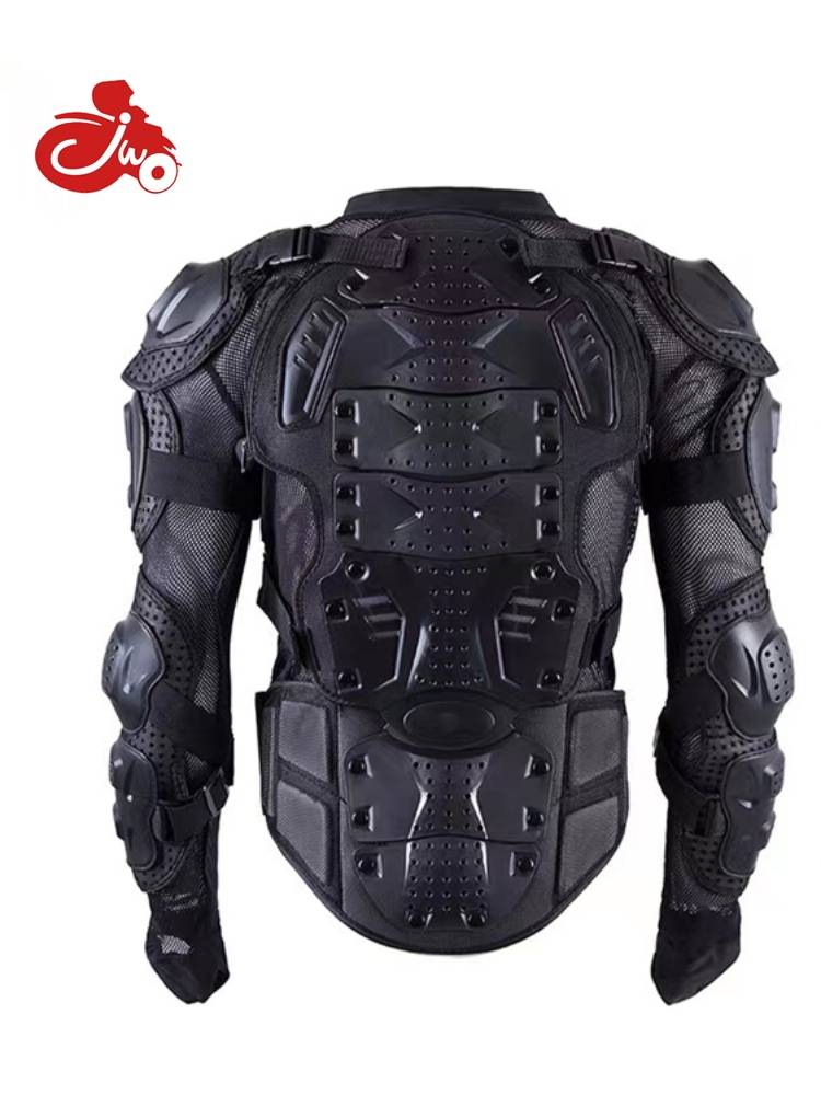 Motorcycle cycling armor jacket full body anti -drop service male armor off -road windshield carrier knee padding equipment