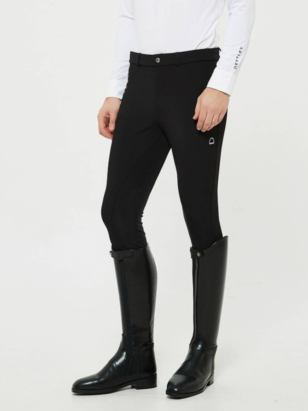 Dextley leather boots band riding boots high -quality leather equestrian boots Knight boots for wear -resistant knight equipment