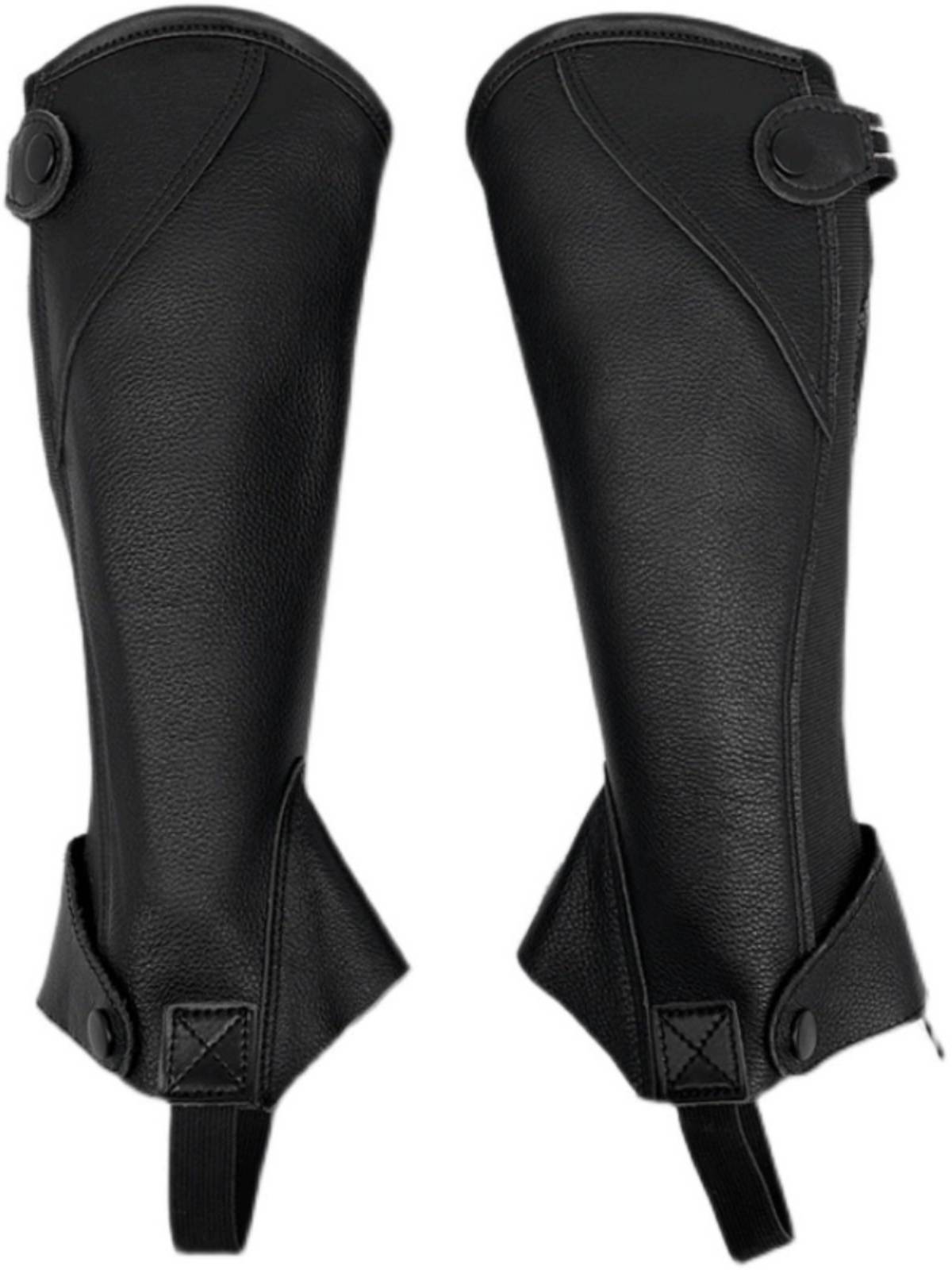 Cowhide equestrian leg protection children riding legs and adult horses boots, knights, anti -leg protection legs, Chabus riding equipment