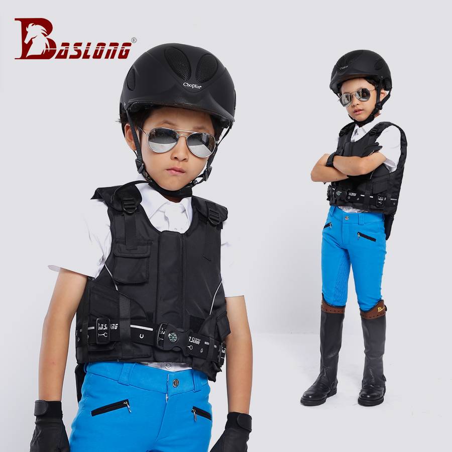 Spring Equestrian armor thickened vest horse ride clothing protective clothing men, children, children, children's knight equipment equestrian supplies