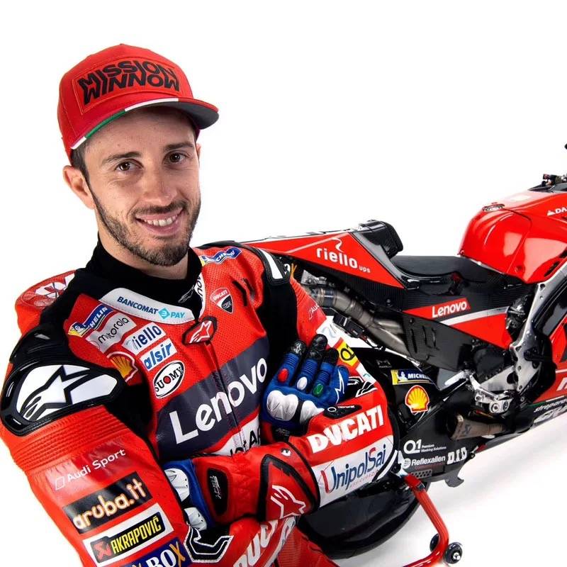 A Star Ducati Conjunction 2020/2022 MotogP Team Genuine Reproduced Edition Leather