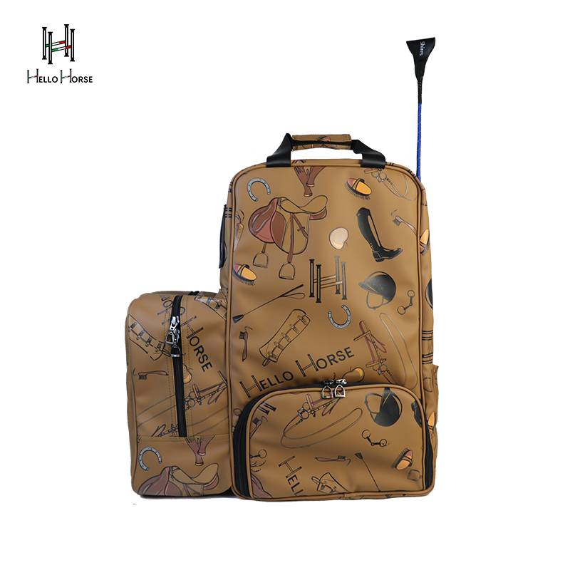 Hello Horse Italian Cavaliers Equestrian Backpack Big Ratiory Equestrian Equestnically Equestnically Shoulder Packpack