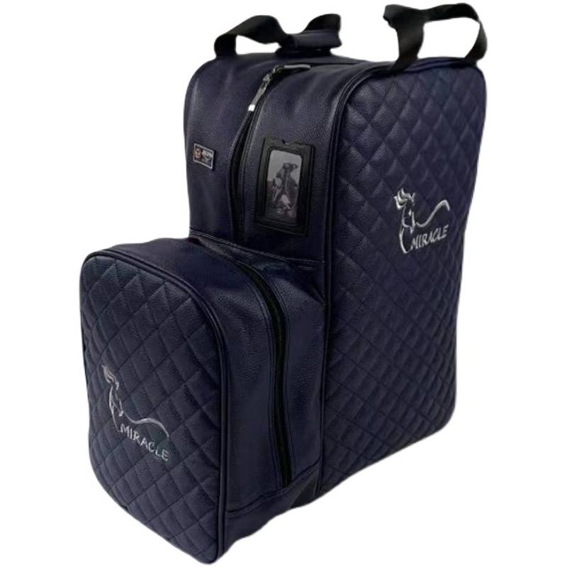 Hide the blue adult bag