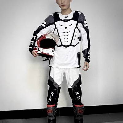 Motorcycle anti -falling armor jacket summer off -road knight protective locomotive equipment riding chest protection back protection armor