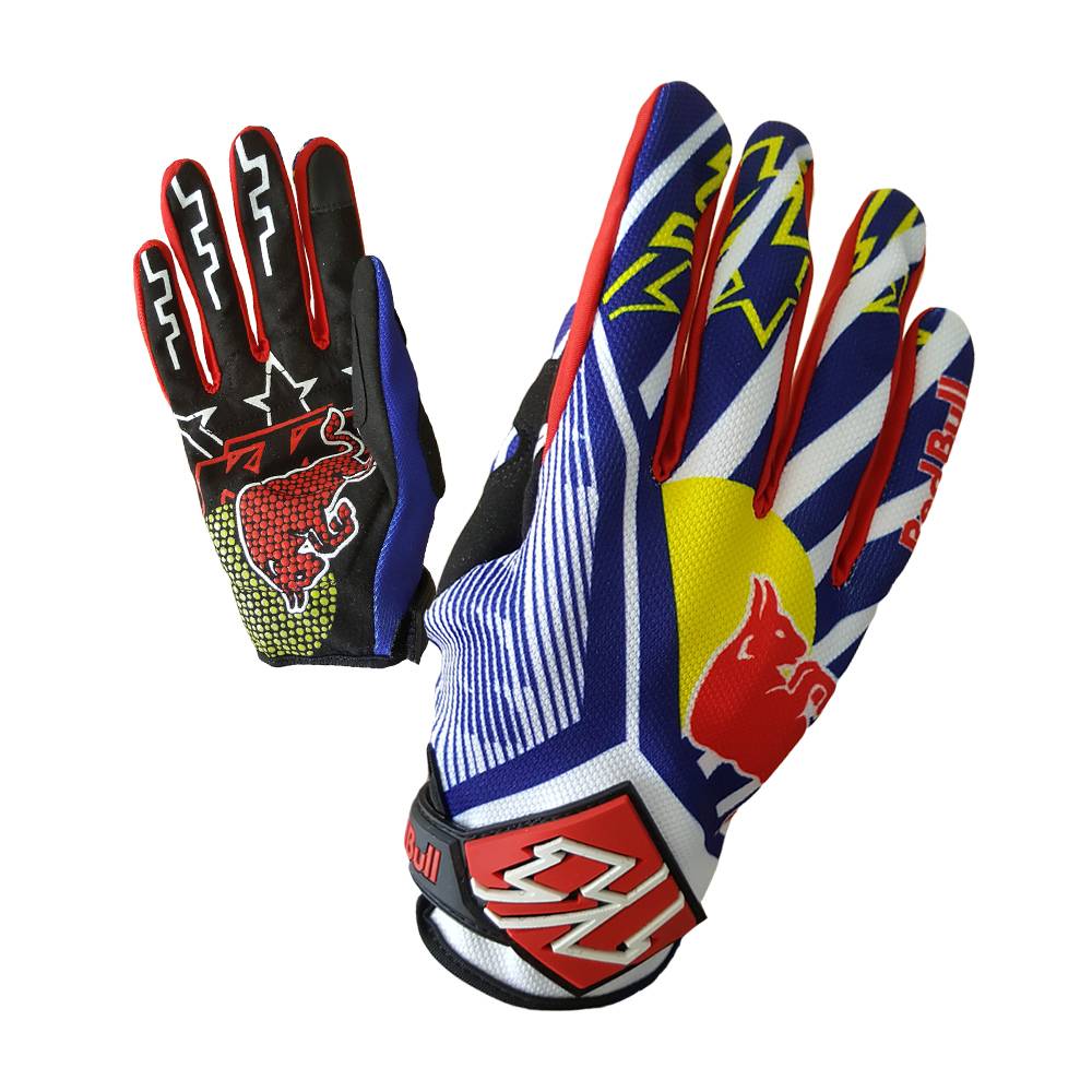 Red Bull Cavalry Cavaliers Racing Full Points to Motorcycle Bicycle Mountain O'Neal off -road climbing gloves and locomotives large size